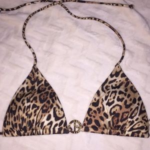 Cheetah Print Victoria Secret Bathing Suit Top